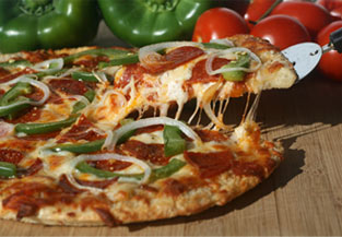 pizza nutella